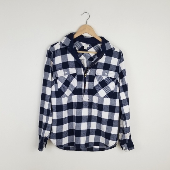 J. Crew Shirt-Jacket Buffalo Print - Picture 3 of 5